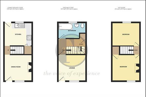 Lot: 95 - TWO-BEDROOM HOUSE FOR IMPROVEMENT -